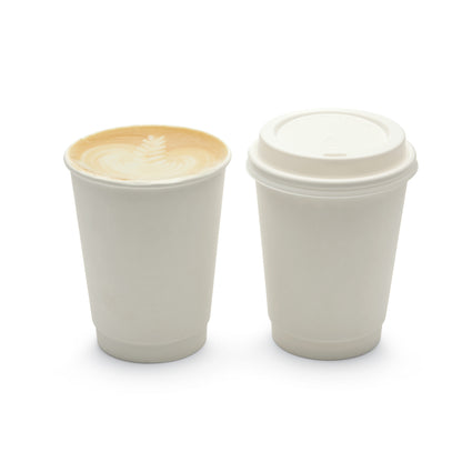 12oz Double Wall Disposable Coffee Cups