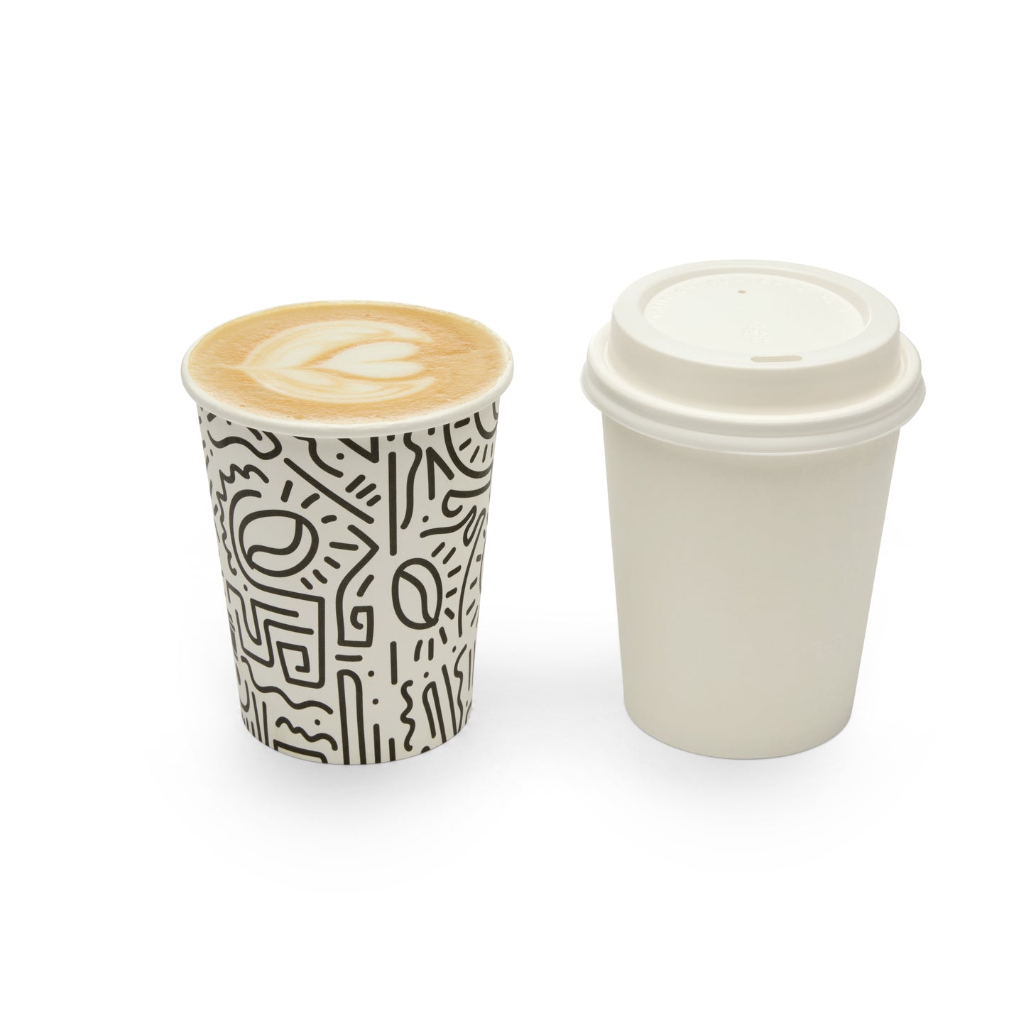 8oz Single Wall Coffee Cups