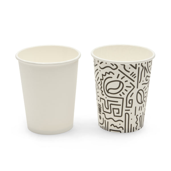 8oz Single Wall Coffee Cups