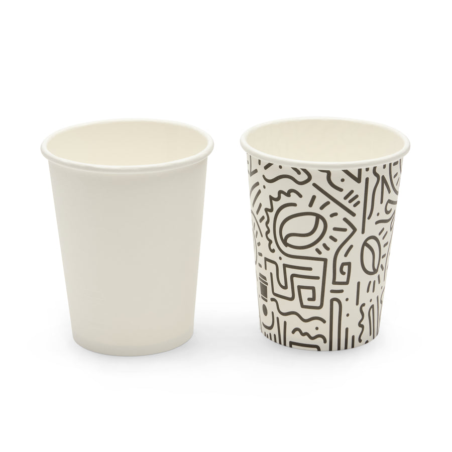 8oz Single Wall Coffee Cups